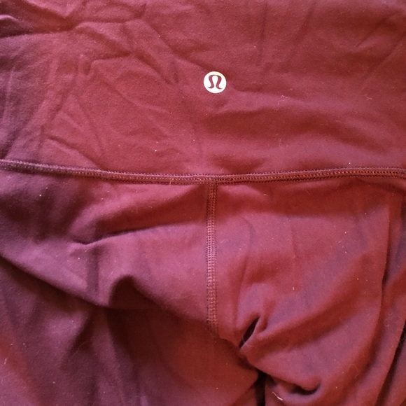 Maroon lululemon size 8 - Picture 1 of 2
